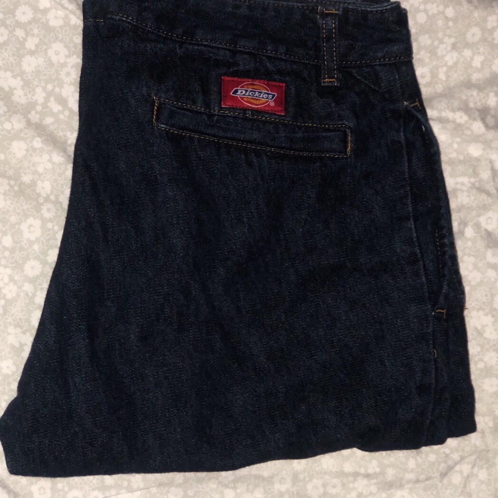 Dickies cropped wide leg jeans